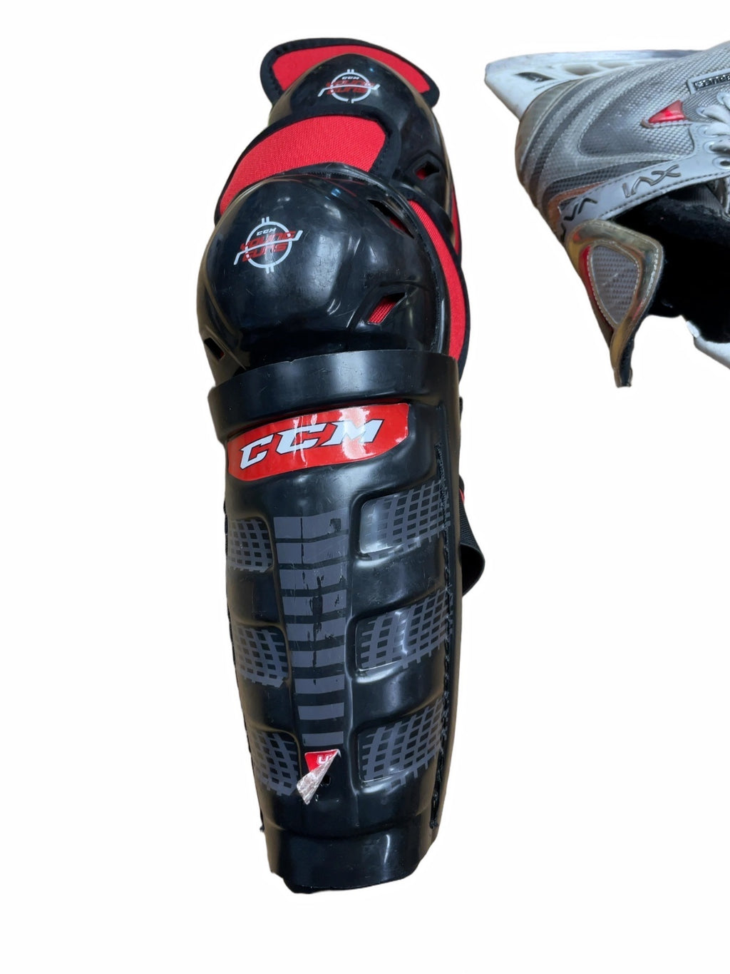 CCM U+ 10" Hockey Shin Pads