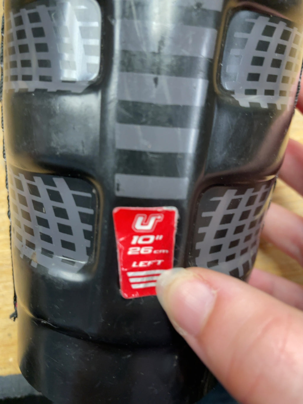 CCM U+ 10" Hockey Shin Pads