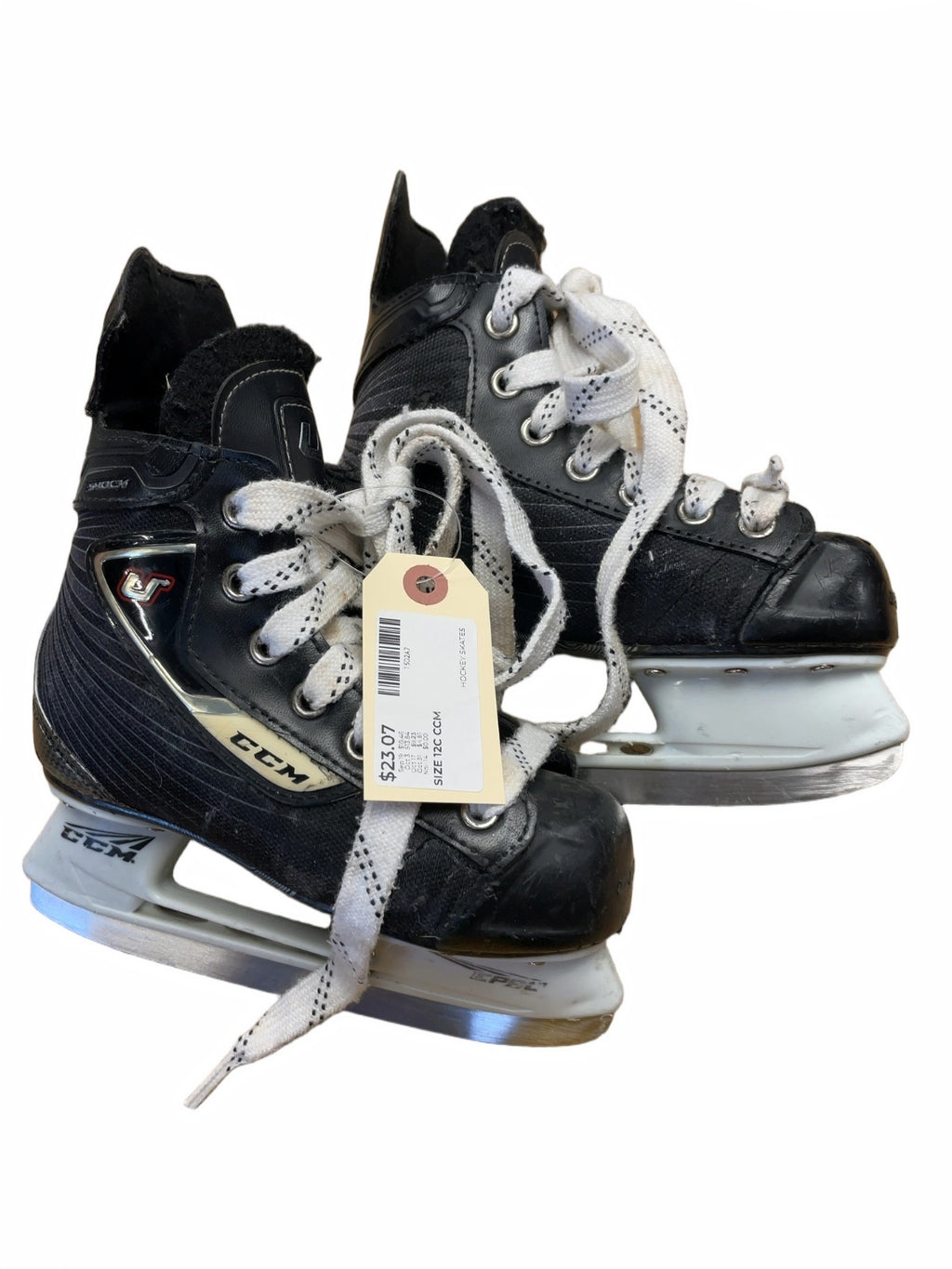 CCM U+ Shock Size 12C Hockey Skates
