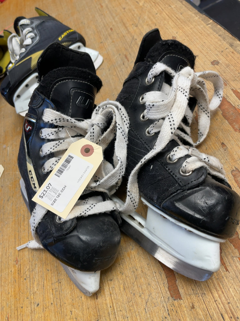 CCM U+ Shock Size 12C Hockey Skates