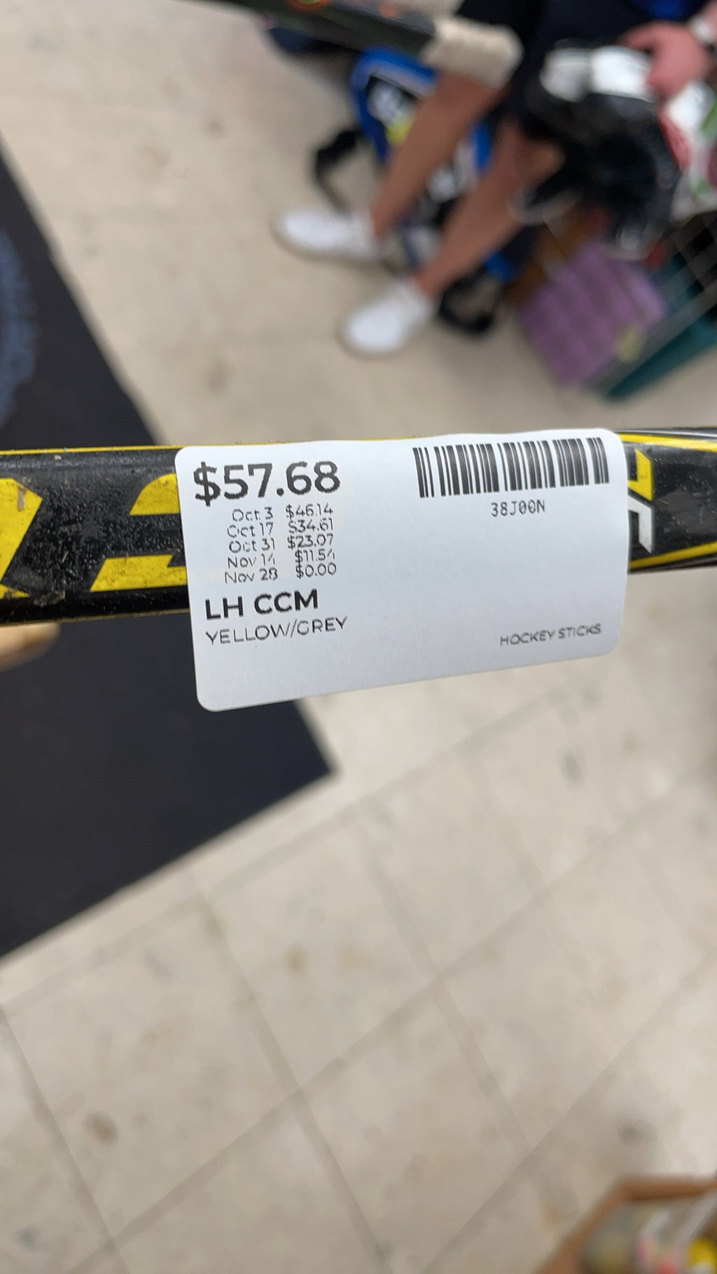 CCM Ultra Tacks LH Hockey Stick