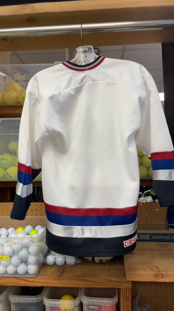 CCM Vancouver Canucks Junior Hockey Jersey - White