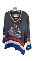 CCM Vancouver Canucks Orca Hockey Jersey - Size Large