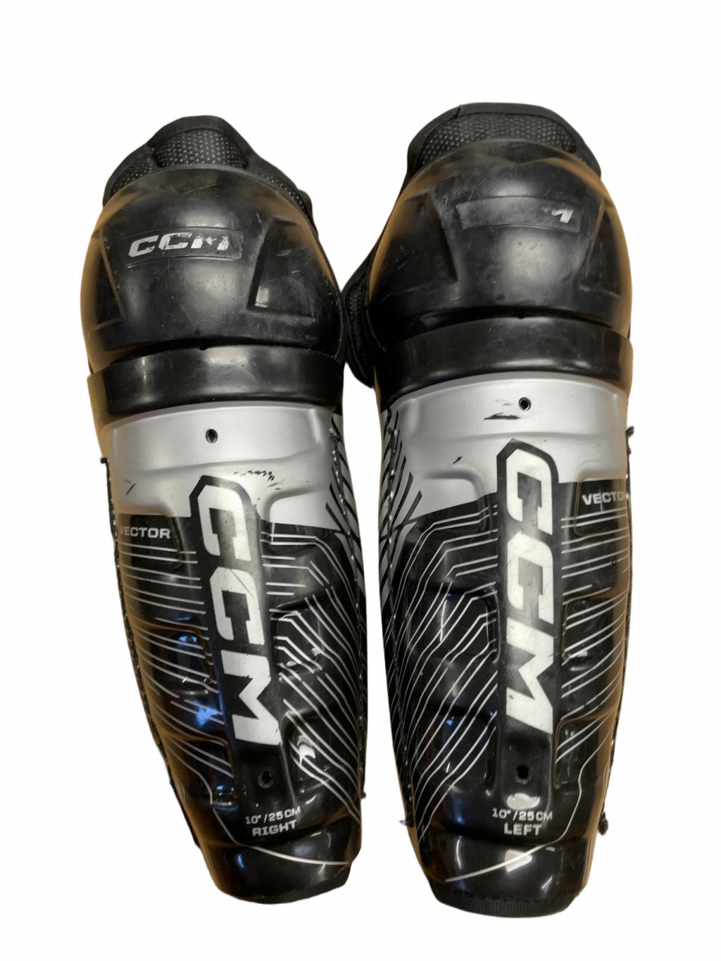 CCM Vector 10" Youth Hockey Shin Pads
