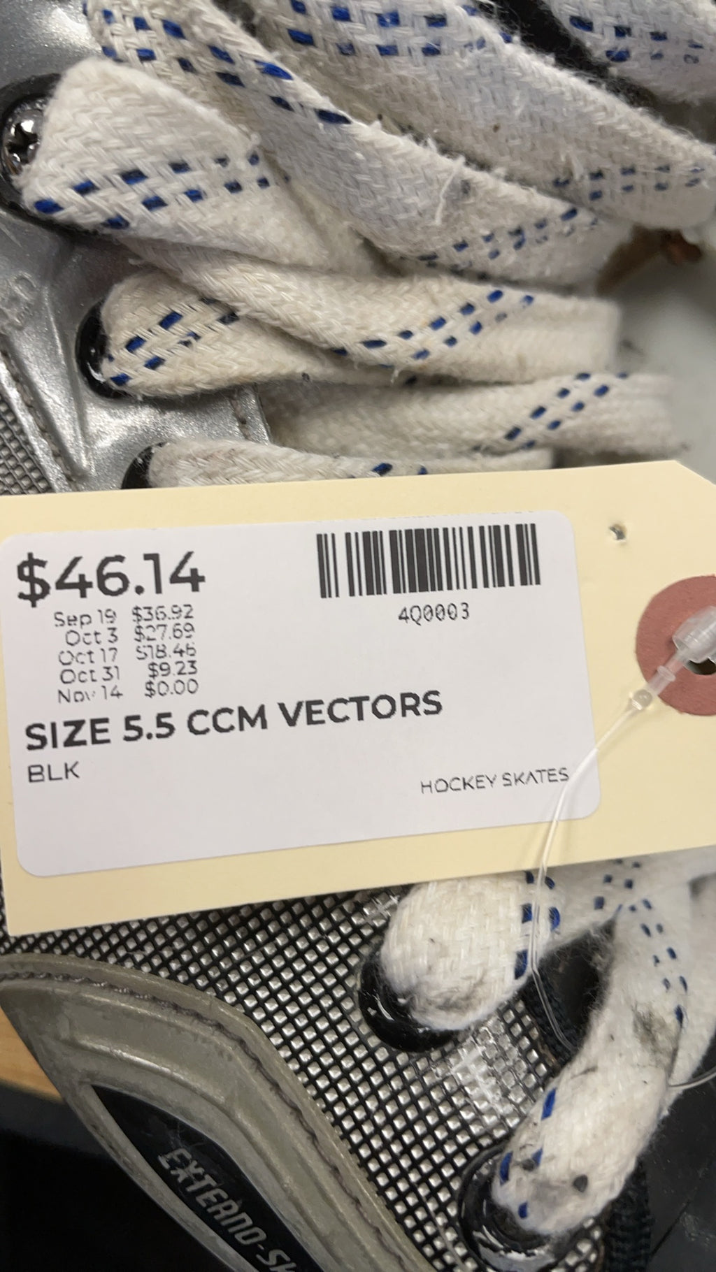 CCM Vector 3.0 Size 5.5 Hockey Skates
