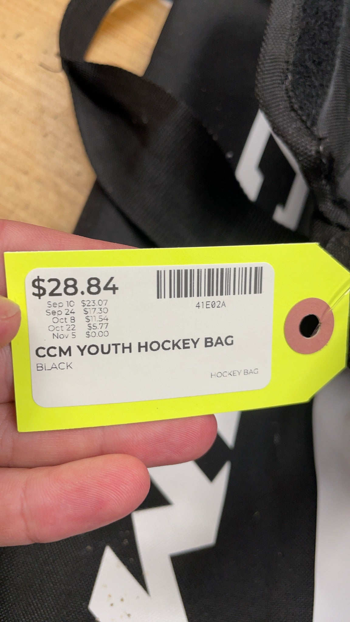 CCM Youth Hockey Bag