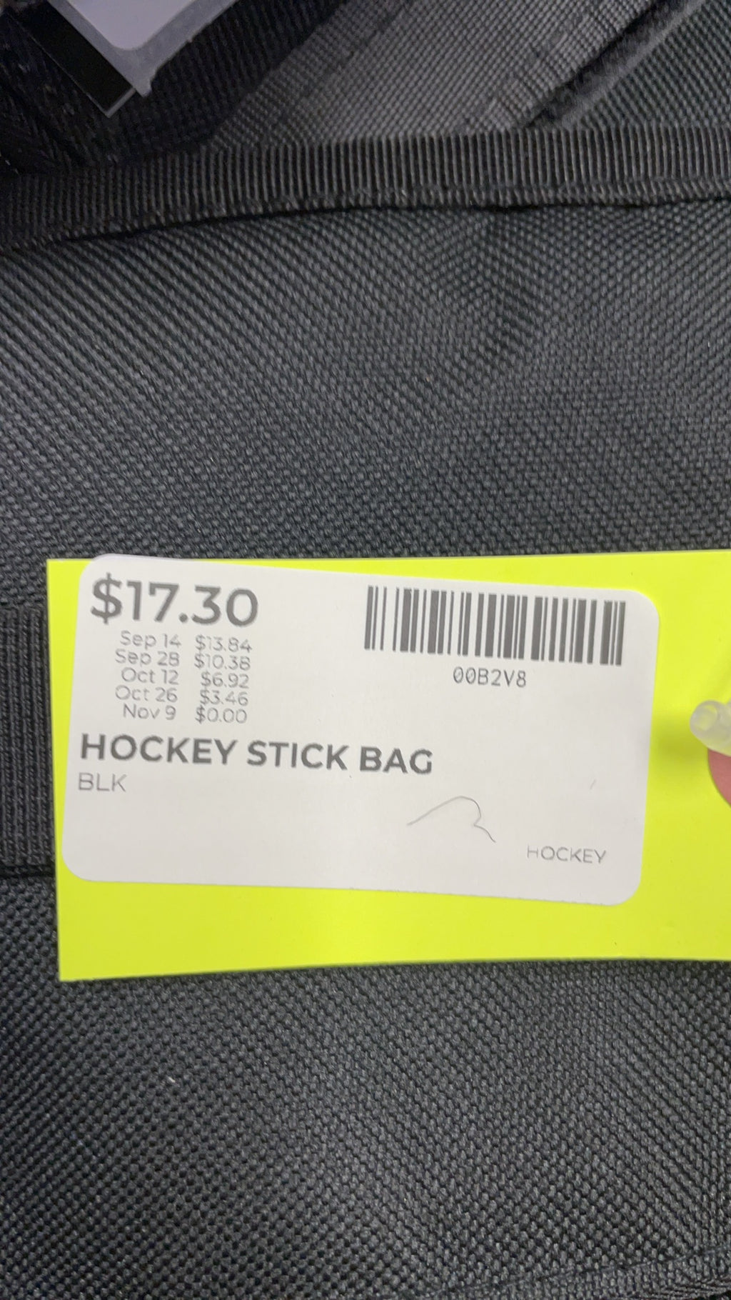 CHS Hockey Stick Bag Black