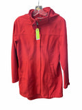 Cloudveil Hooded Softshell Rain Jacket Size Medium Red