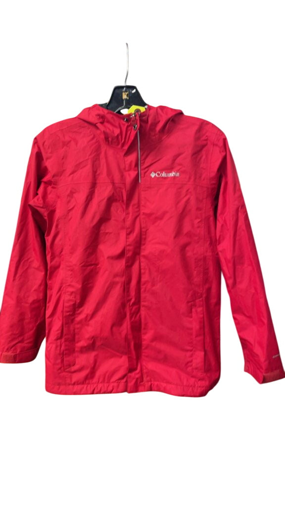 Columbia Junior 10/12 Red Rain Jacket