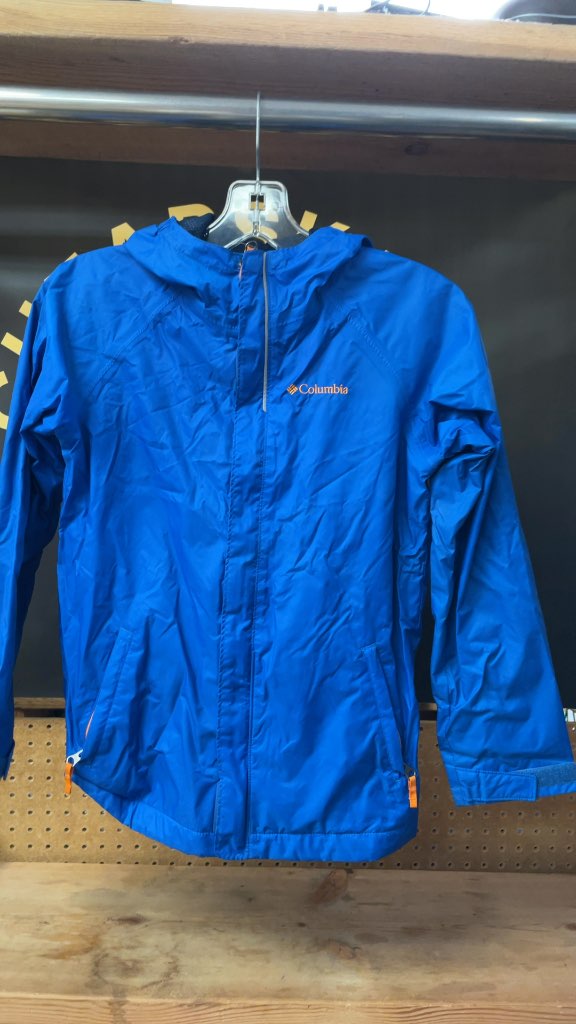 Columbia Junior Rain Jacket - Blue