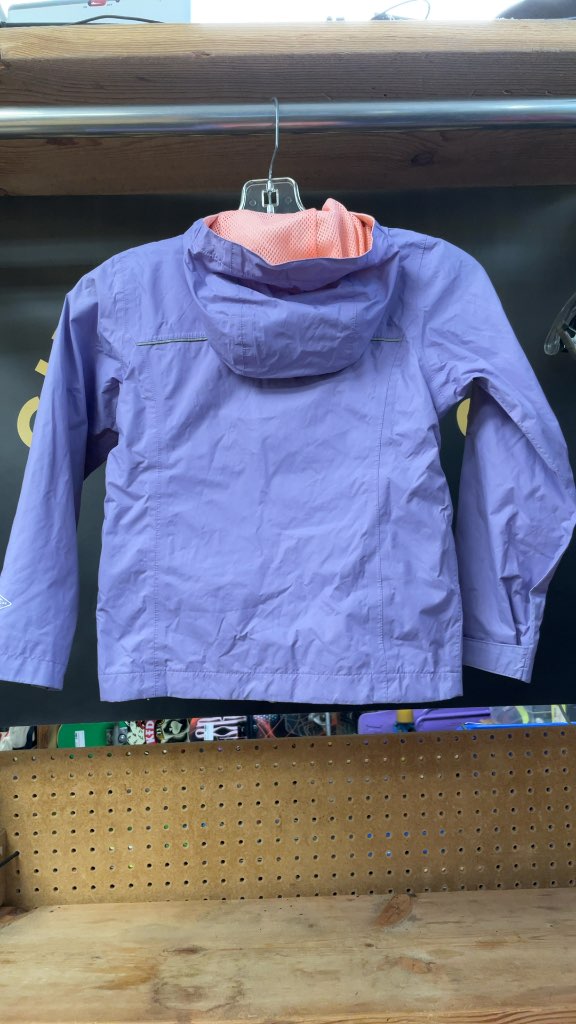 Columbia Junior XS Purple Rain Jacket