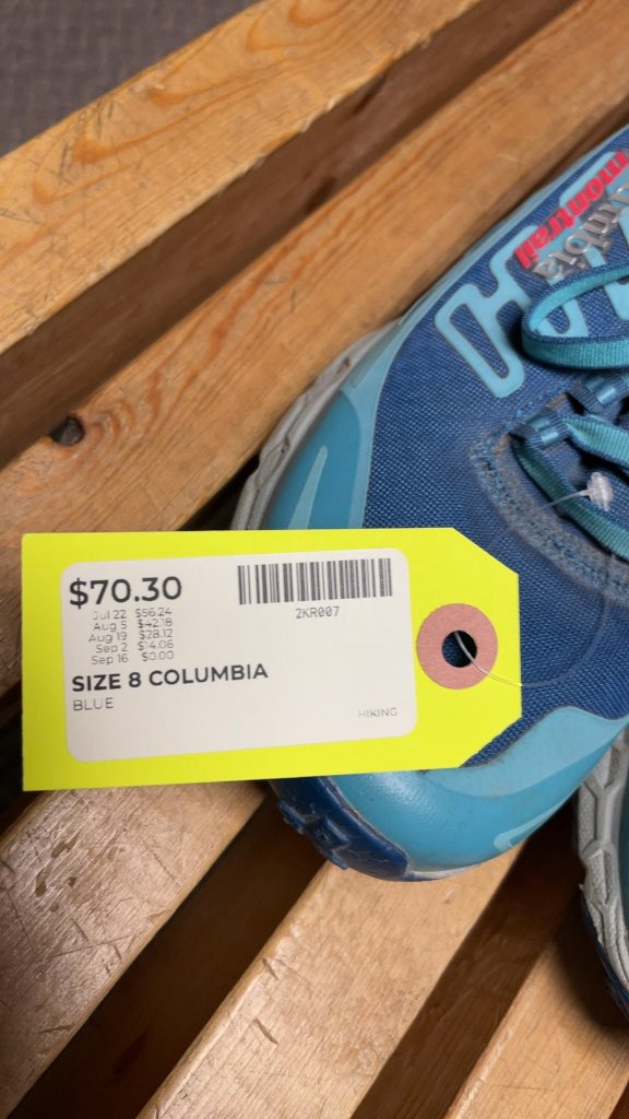 Columbia Montrail Bajada III Women's Hiking Shoes - Size 8