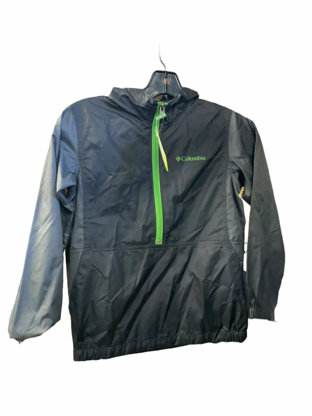 Columbia Rain Jacket Size JR 8 Black