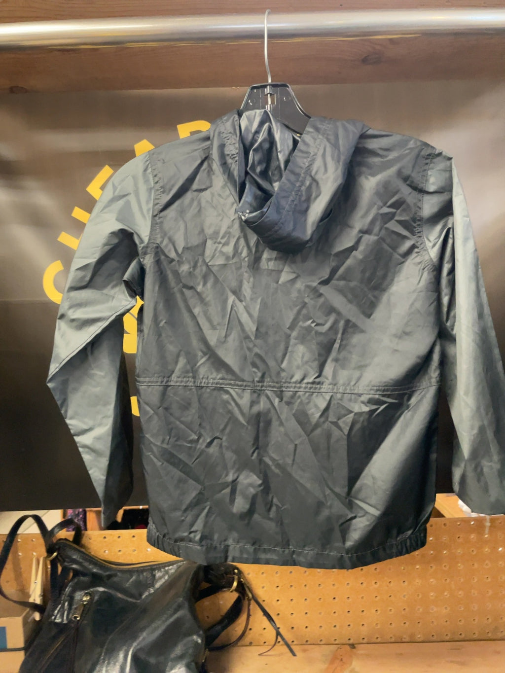Columbia Rain Jacket Size JR 8 Black
