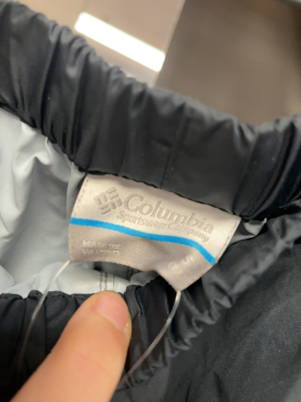 Columbia Rain Pants Youth Small (8) Black
