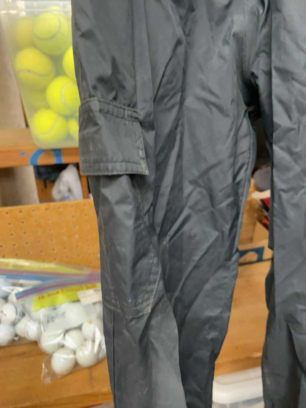 Columbia Rain Pants Youth Small (8) Black