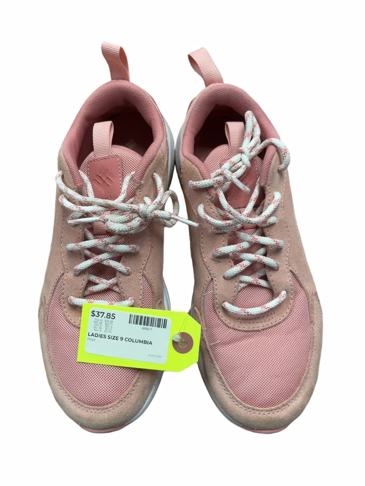 Columbia Runners Ladies Size 9 Pink