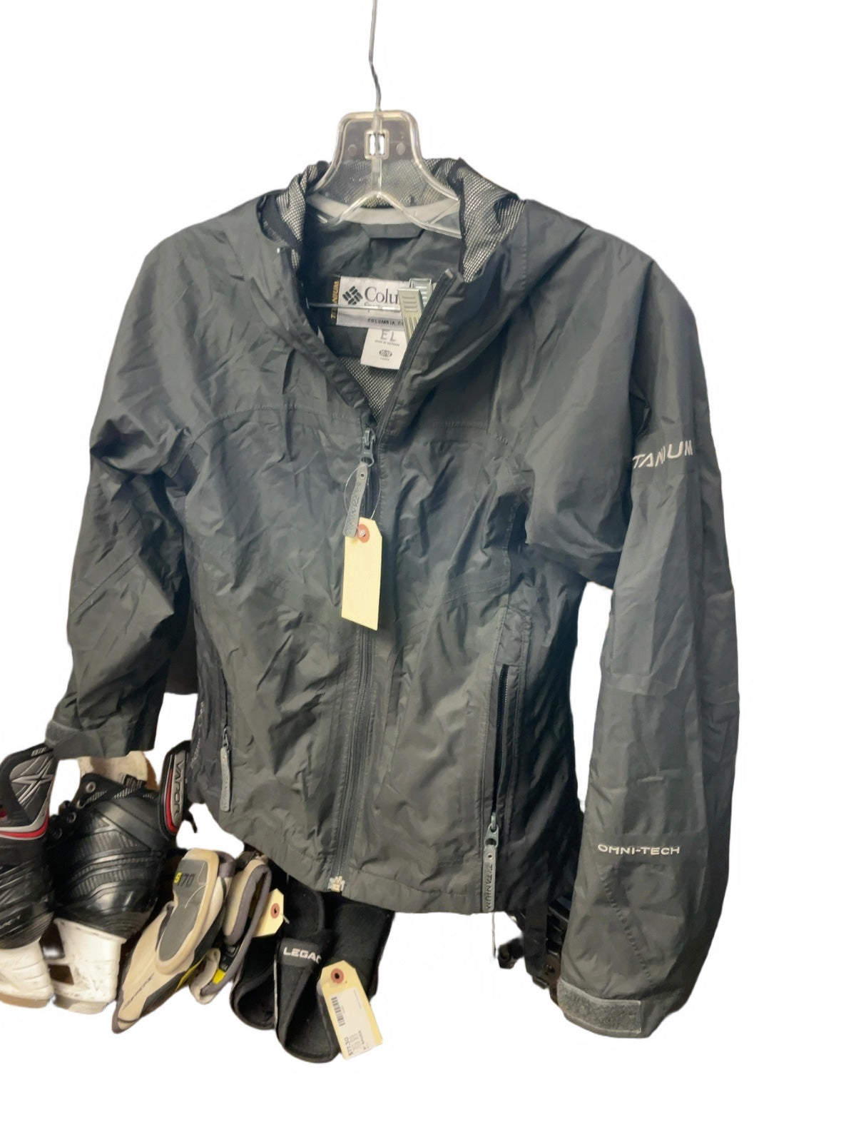 Columbia Titanium Omni-Tech Youth 10/12 Rain Jacket
