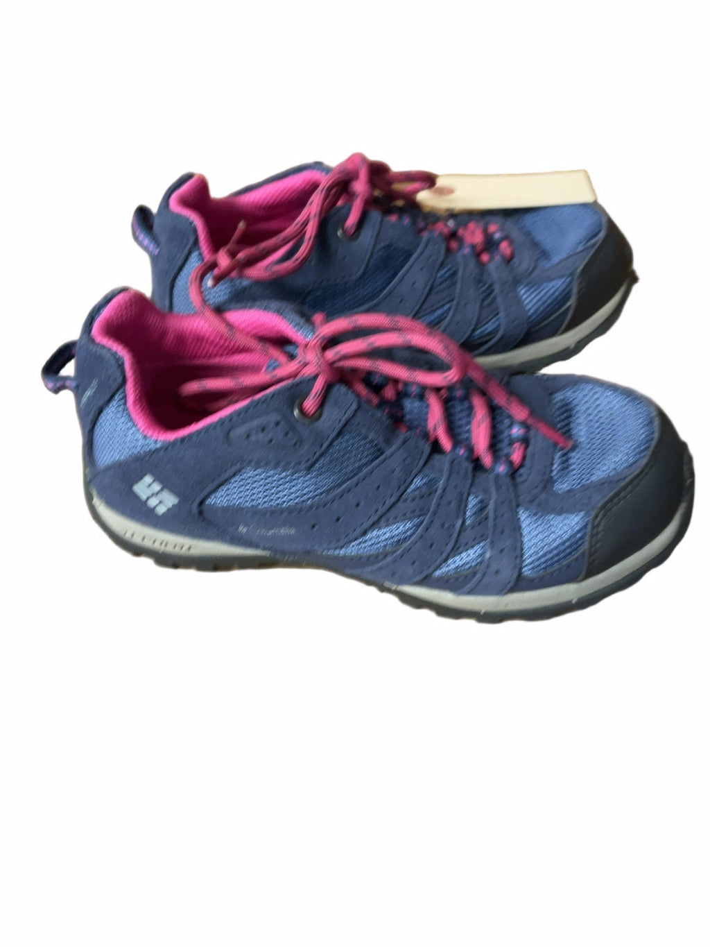 Columbia Waterproof Hiking Shoes Size 2 Blue/Pink