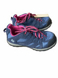 Columbia Waterproof Hiking Shoes Size 2 Blue/Pink