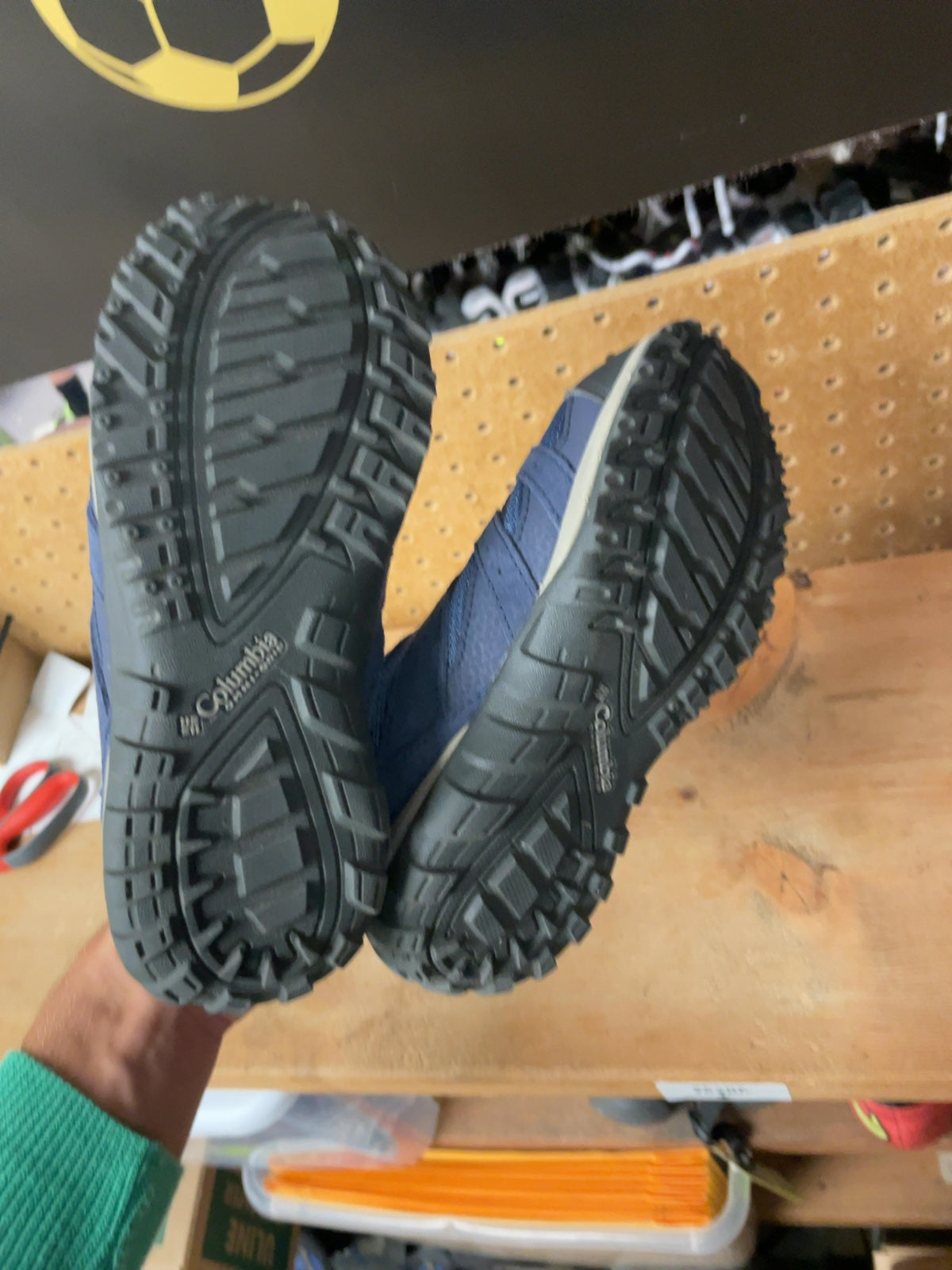 Columbia Waterproof Hiking Shoes Size 2 Blue/Pink