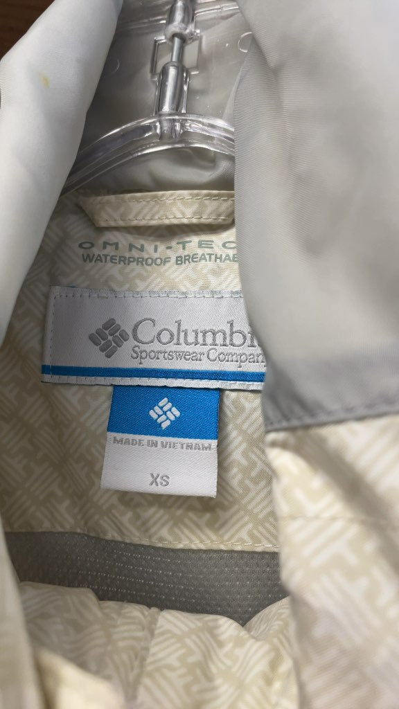 Columbia Women's XS Omni-Tech Waterproof Rain Jacket