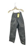 Columbia Youth Cargo Rain Pants - Black, Size 6-7