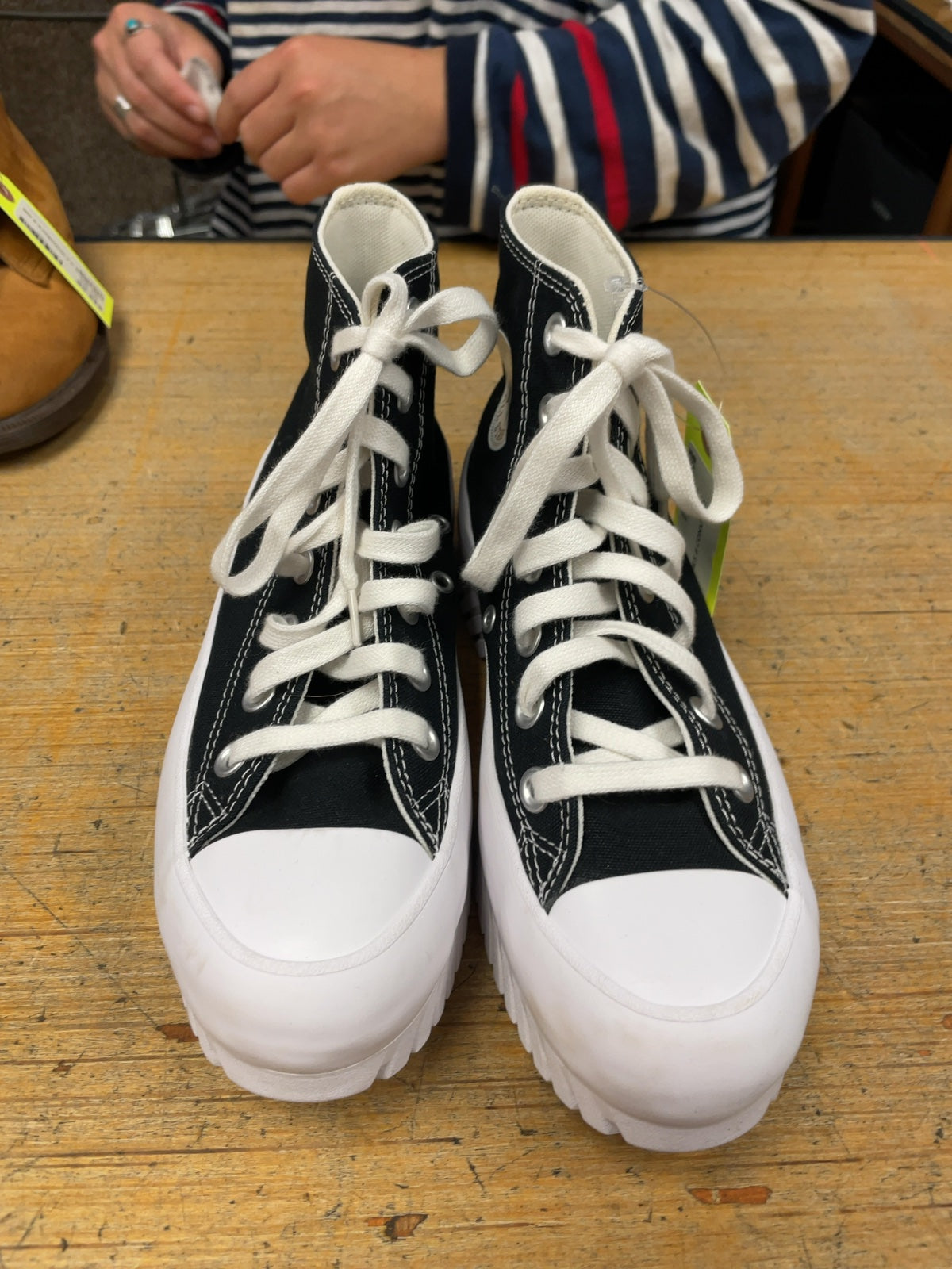 Converse Chuck Taylor All Star Lugged High Top Sneakers - Ladies Size 8