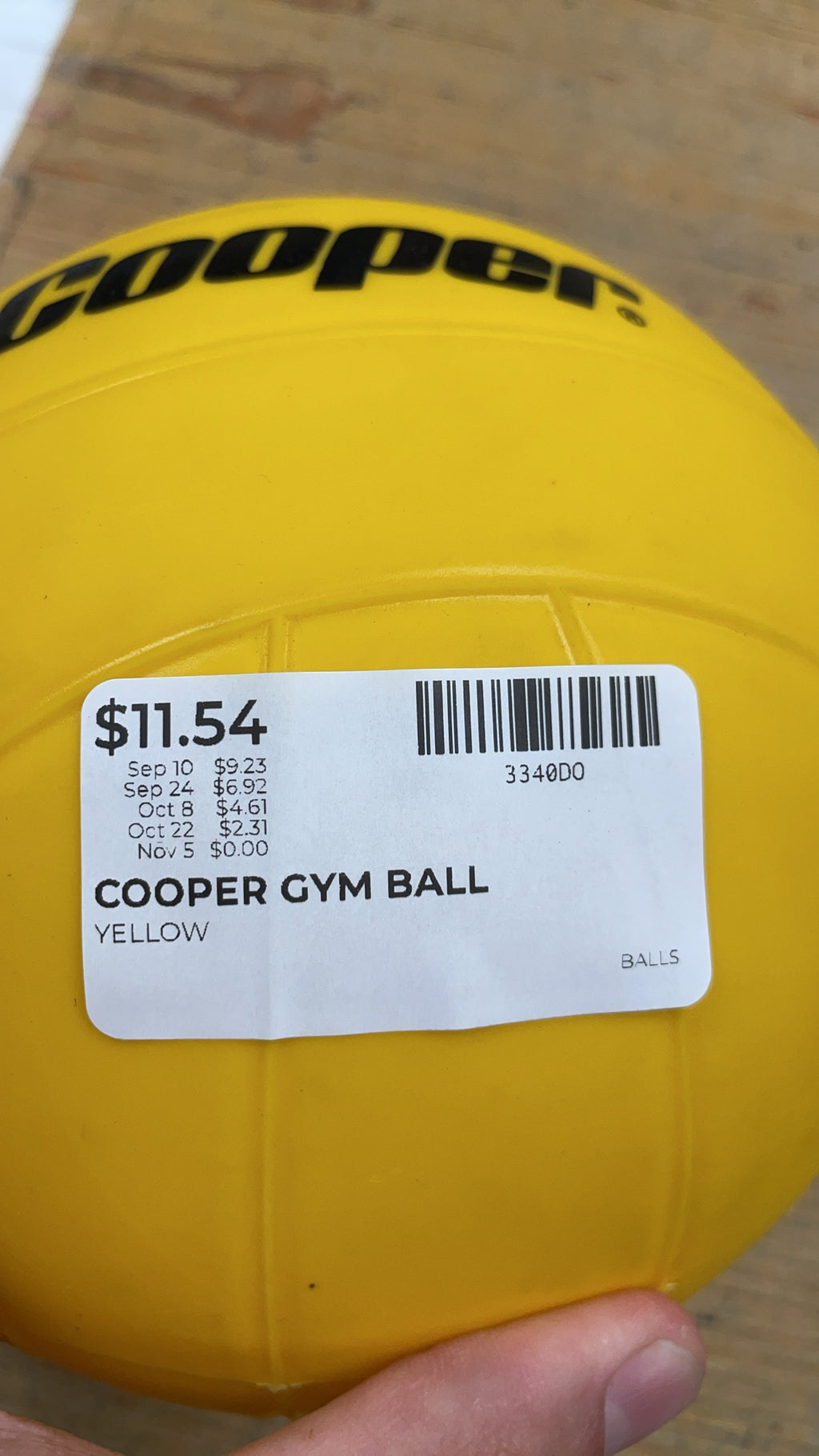 Cooper Gym Ball