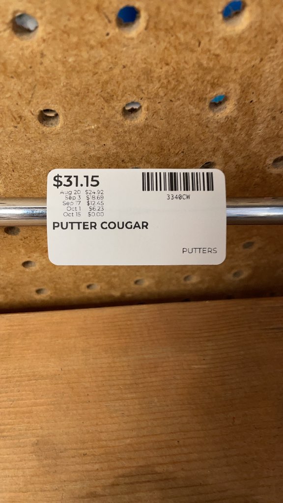 Cougar Tour Cat Putter