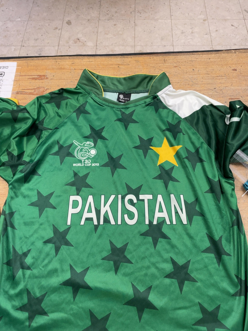 CP Sports Pakistan T20 World Cup 2012 Jersey Size L