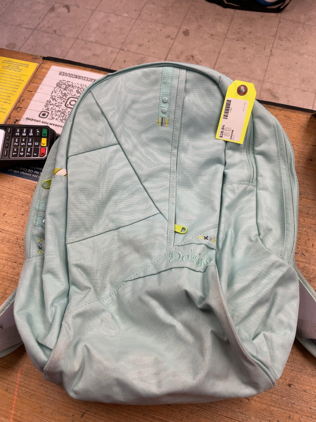 Dakine Blue Backpack