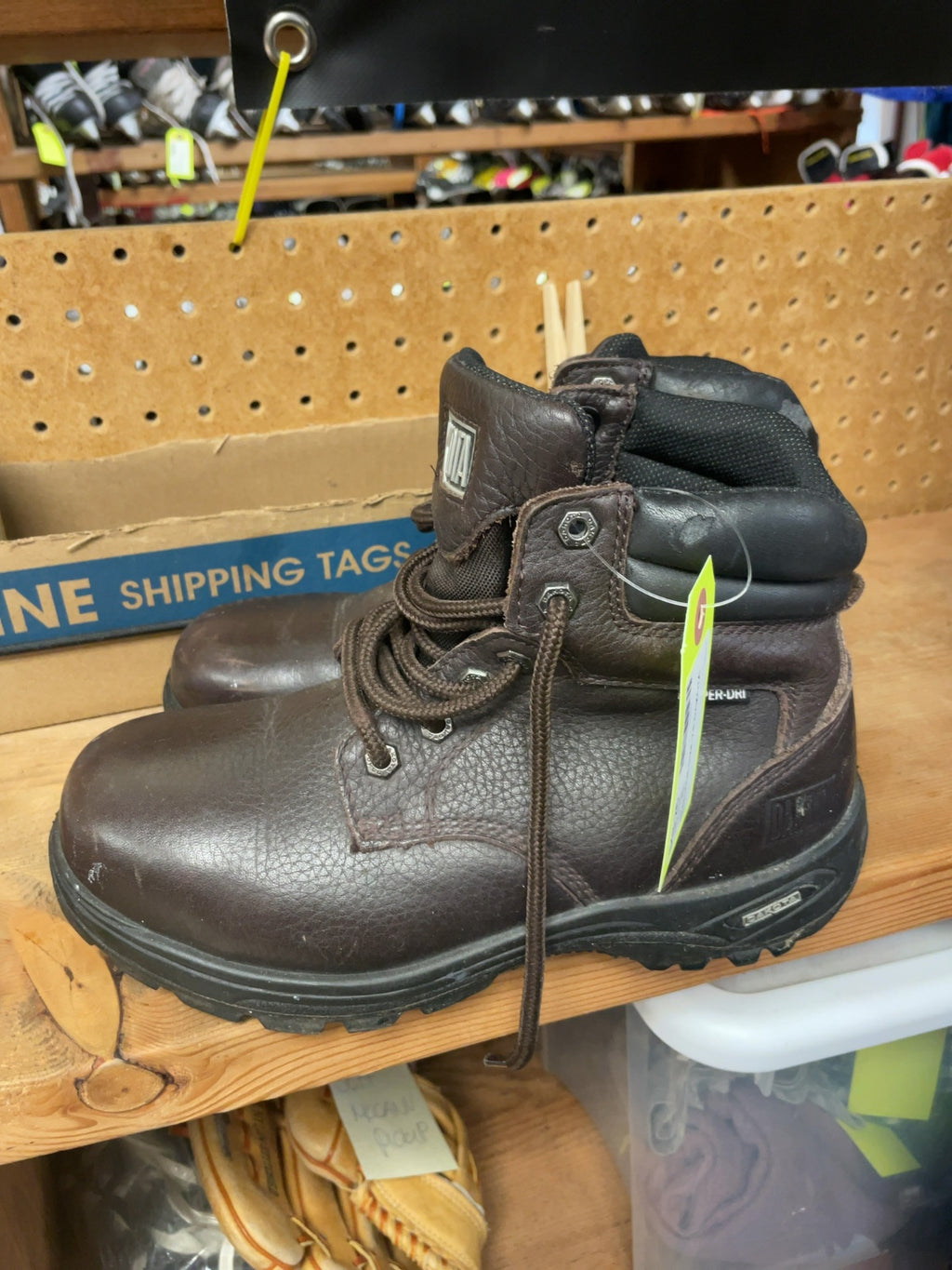 Dakota Steel Toe Size 7.5 Brown Work Boots