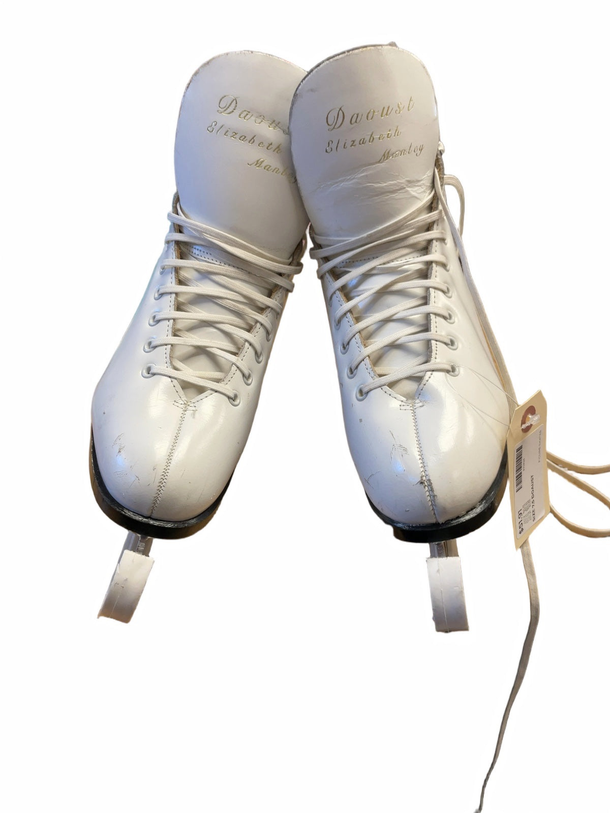 Daoust Elizabeth Manley Size 7.5 Figure Skates