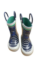 Dinosaur Striped Children's Rain Boots - Size 4C