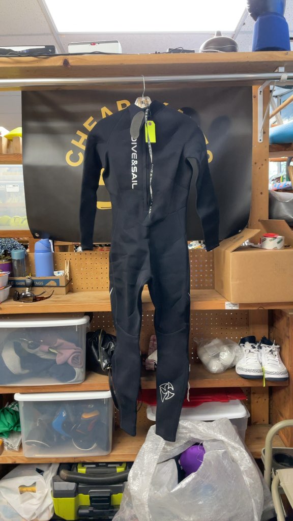Dive & Sail Full Body Wetsuit - Size M