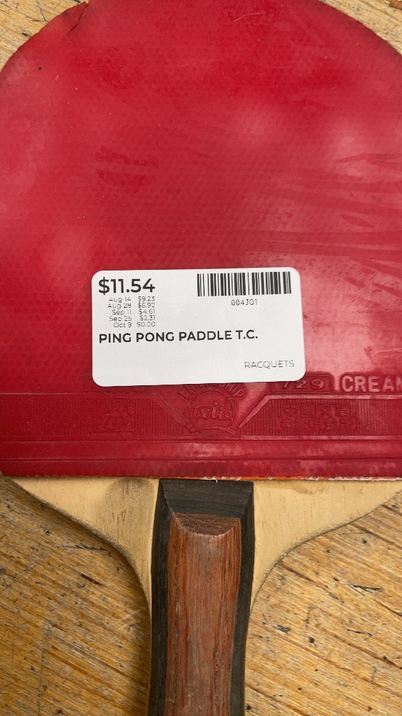 Donic Persson Powerplay Ping Pong Paddle