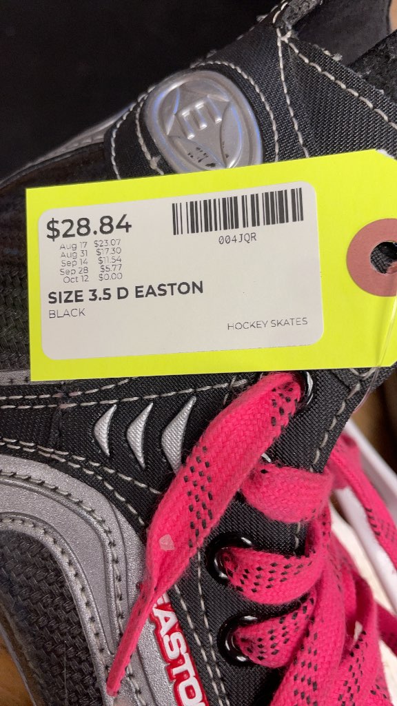 Easton Hockey Skates Size 3.5 D