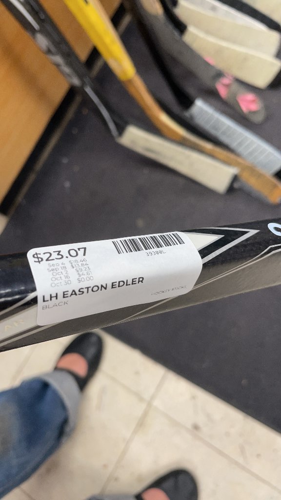 Easton S19 LH Edler Hockey Stick