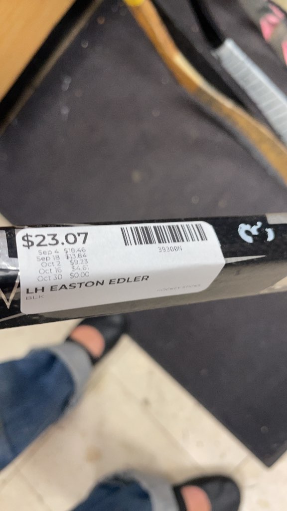 Easton S19 LH Edler Hockey Stick