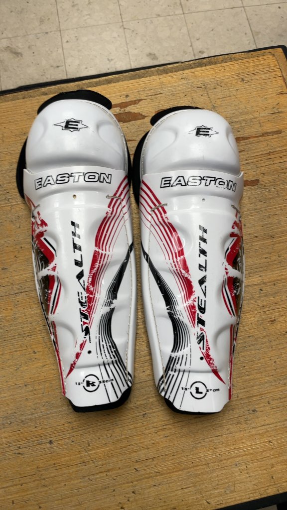 Easton Stealth 13" Hockey Shin Pads