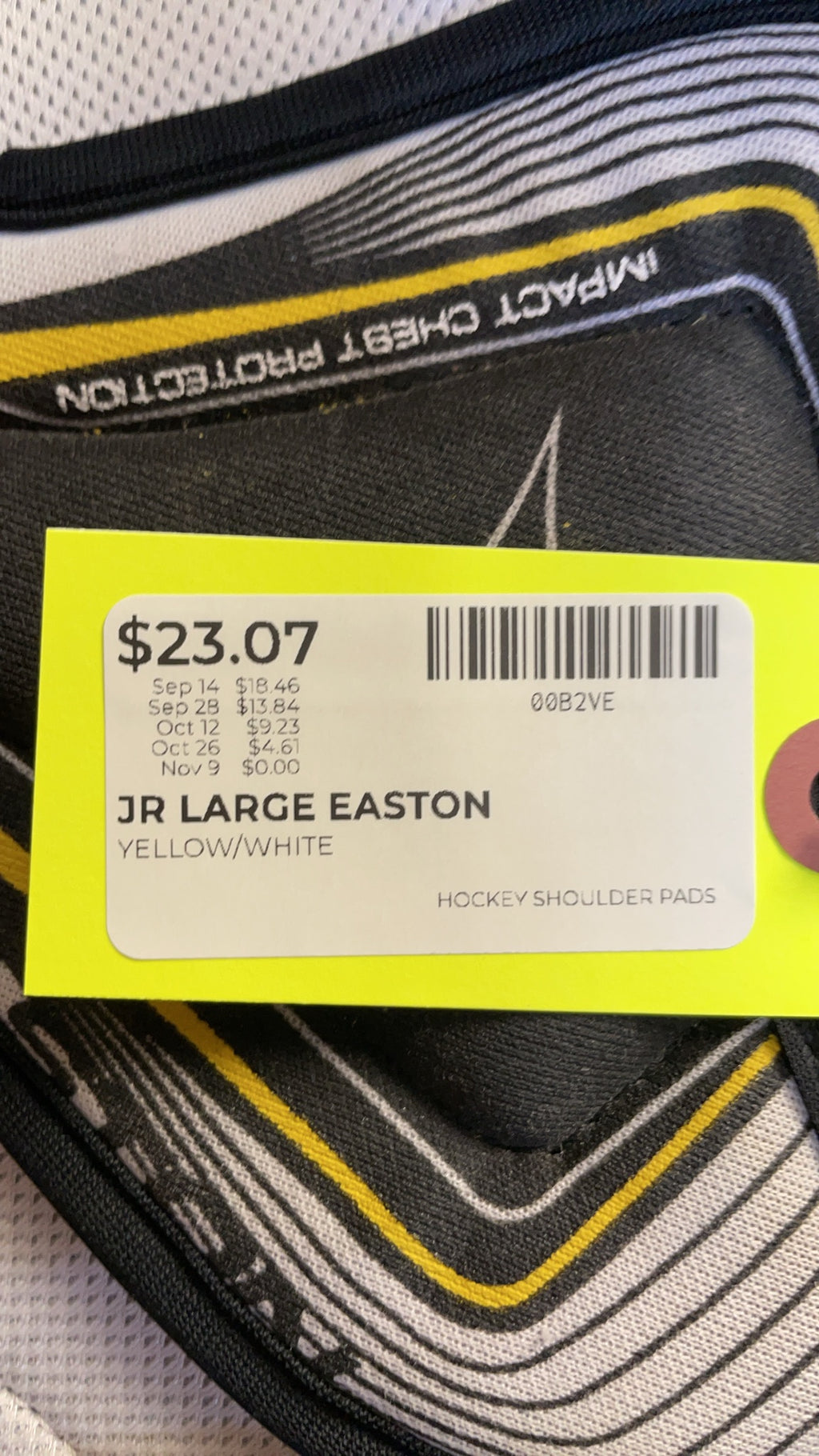 Easton Stealth S40 Junior Large Hockey Shoulder Pads