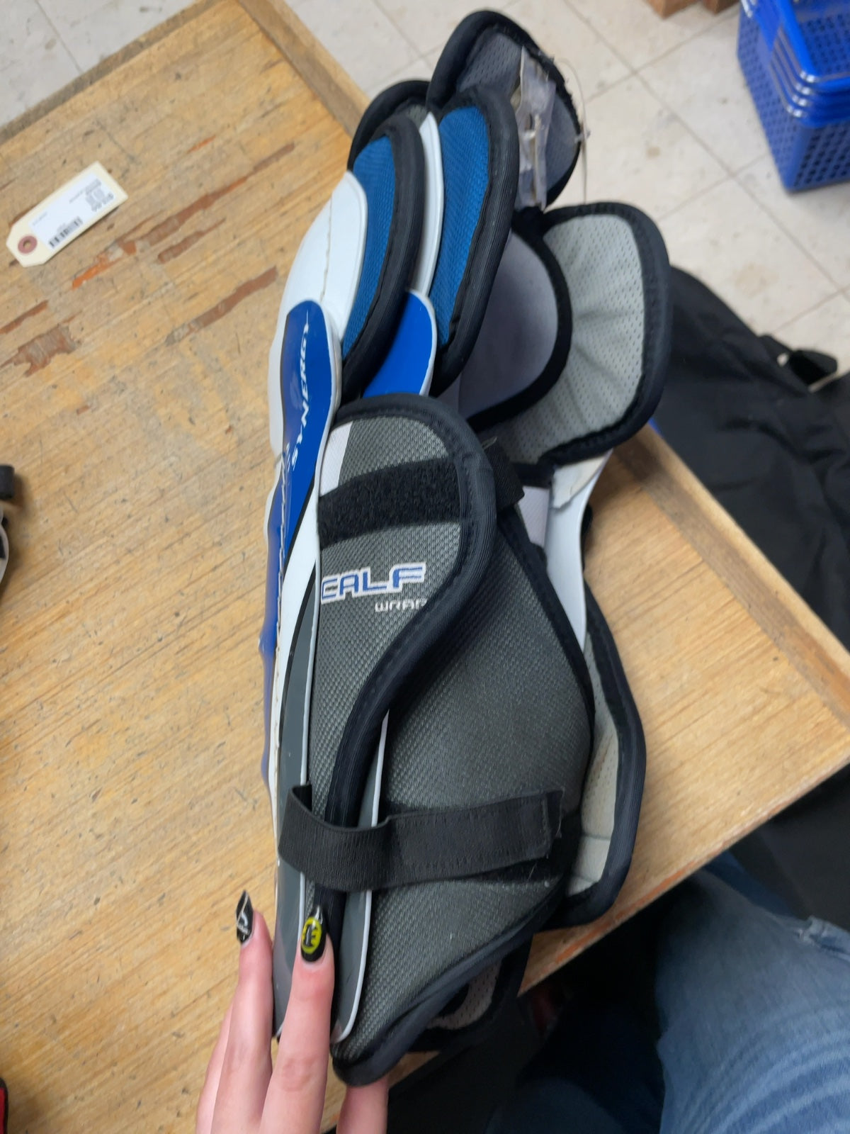 Easton Synergy 13" Hockey Shin Guards