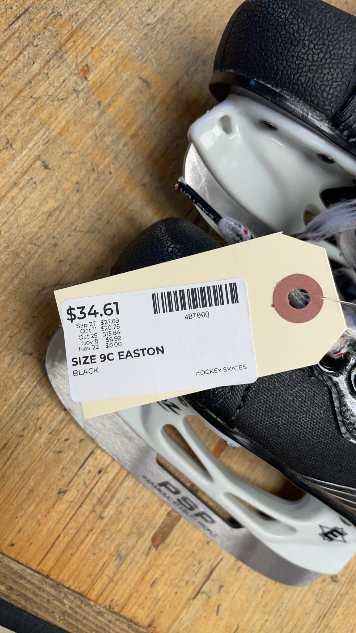 Easton Synergy EQ50 Y9 Hockey Skates
