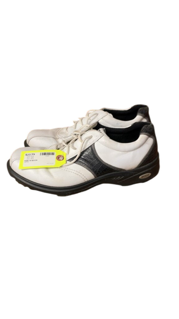 ECCO Golf Shoes Size 10 White