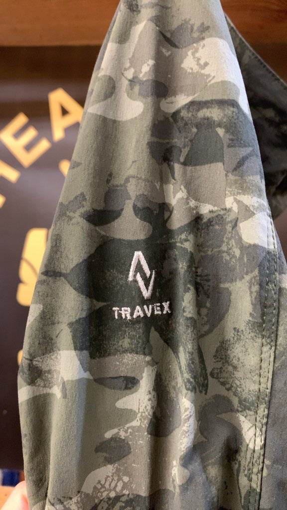 Eddie Bauer Travex Ladies Camo Jacket Shell - Size XS
