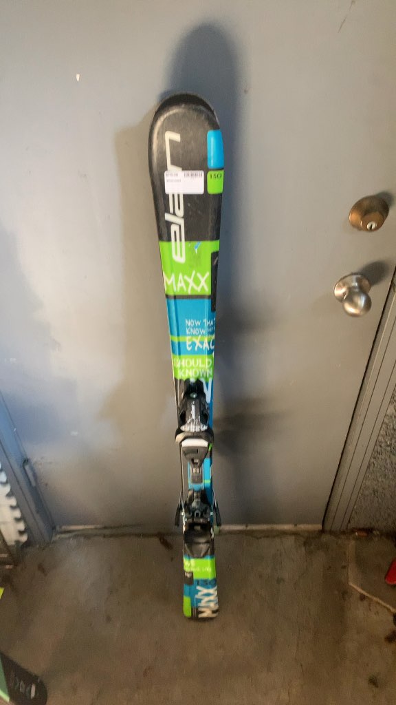 Elan Maxx 130cm Skis with EL 4.5 Bindings