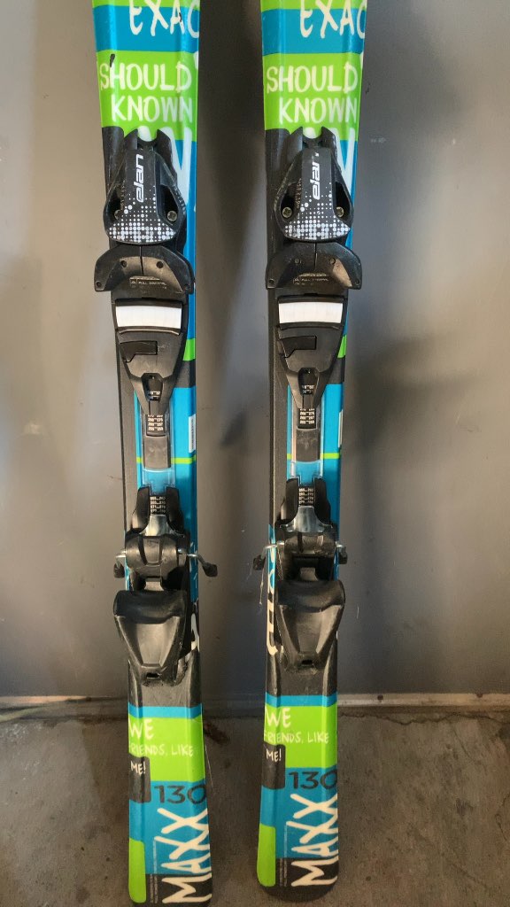 Elan Maxx 130cm Skis with EL 4.5 Bindings