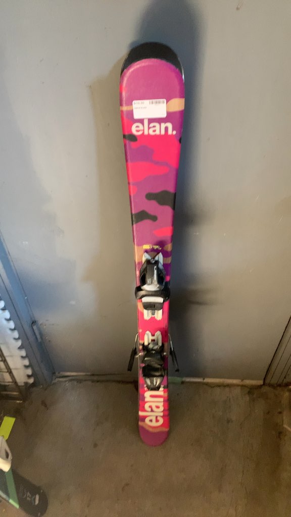 Elan Twist Pro Skis 125cm with EL 7.5 Bindings