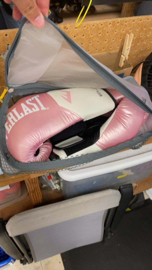Everlast Elite Boxing Gloves - Pink/White